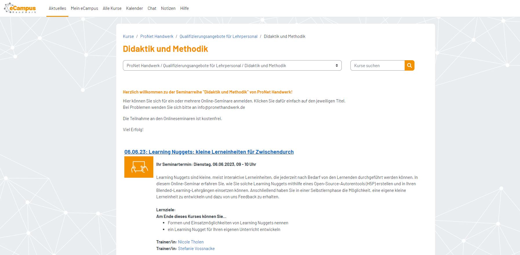 ProNet eCampus 3