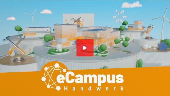 Der Imagefilm auf Youtube gibt einen Einblick in den eCampus Handwerk.